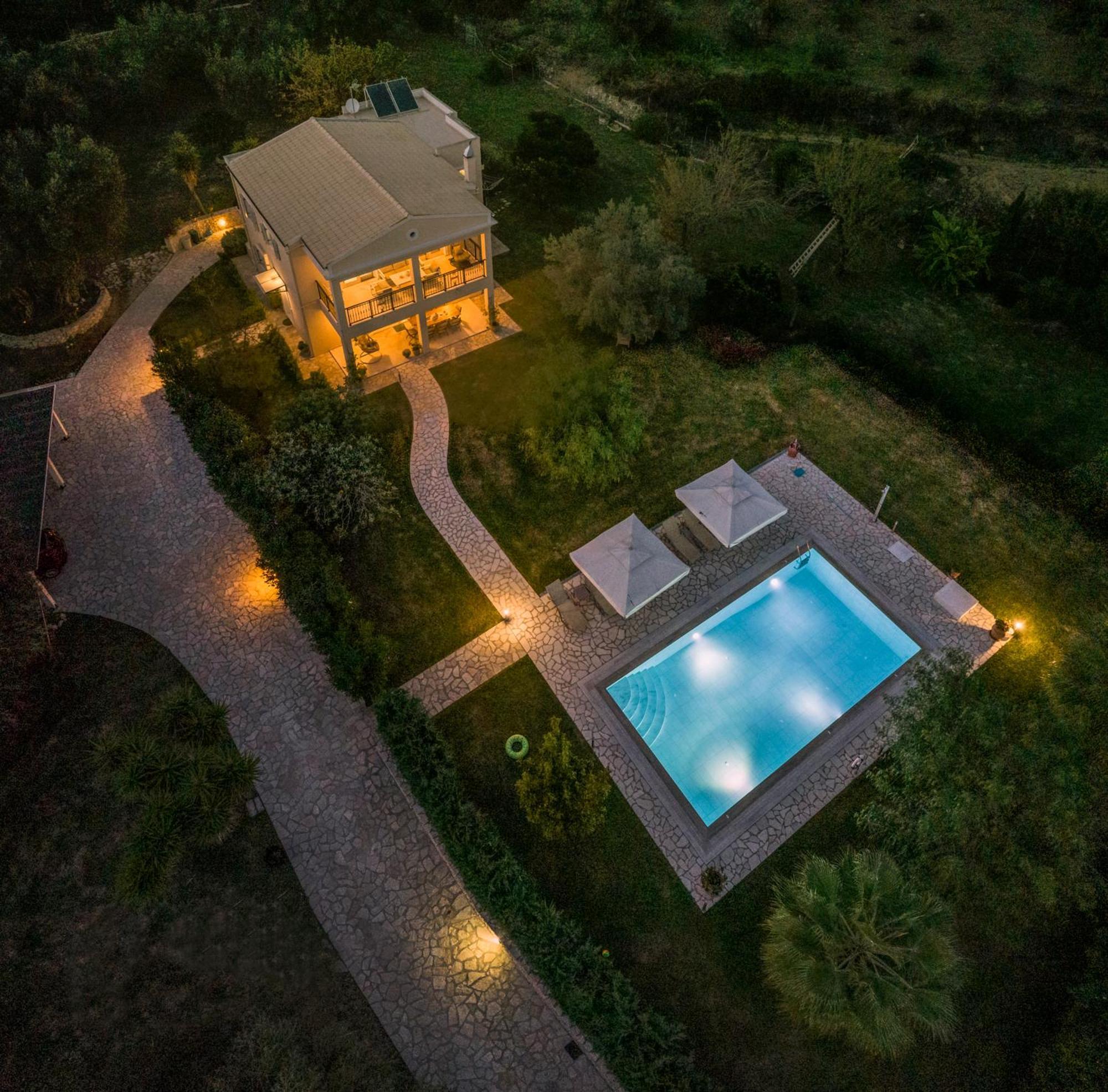 Villa Stefania Agios Georgios Pagon Luaran gambar