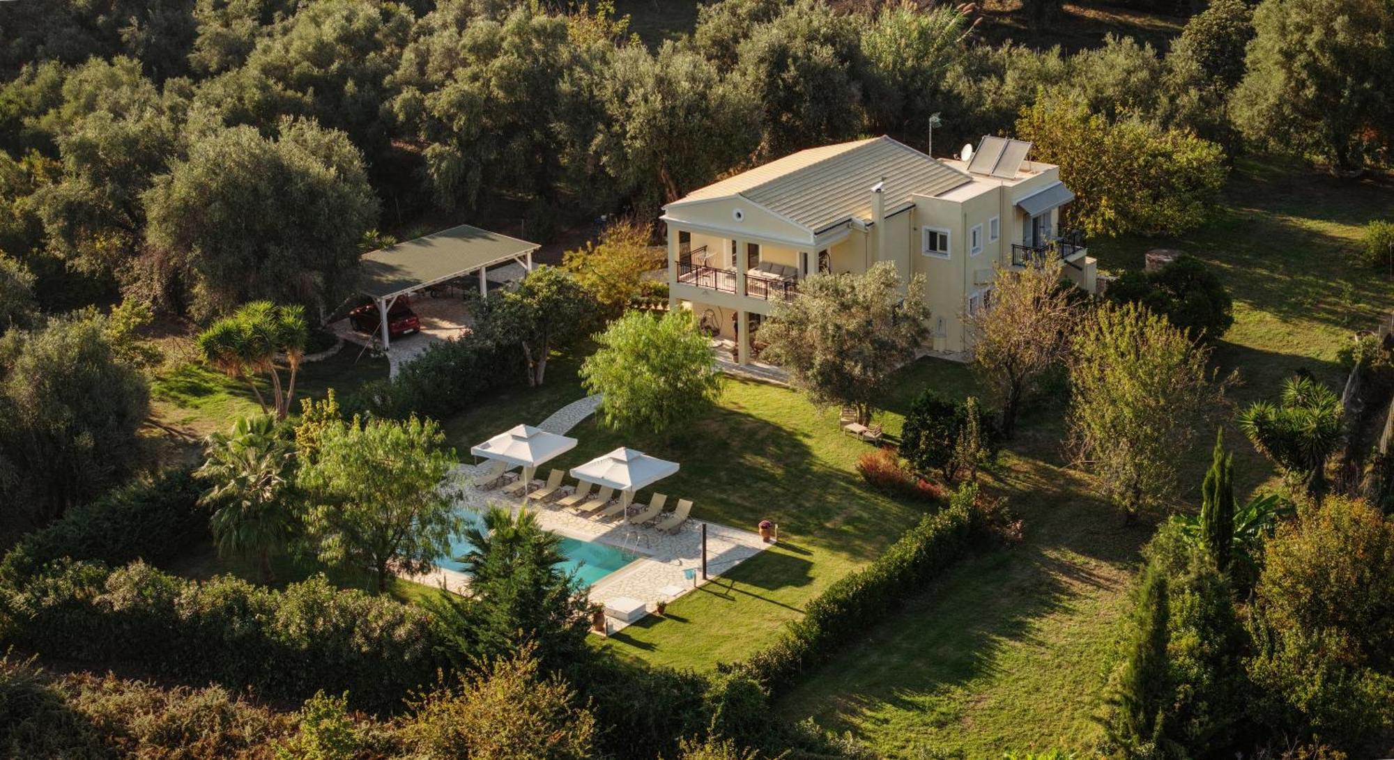 Villa Stefania Agios Georgios Pagon Luaran gambar